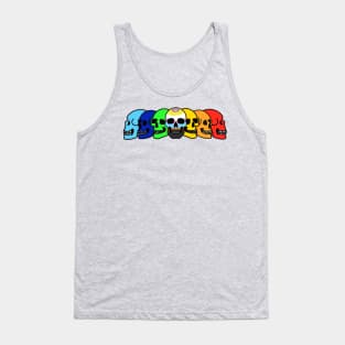 Pride Skulls Flag Tank Top